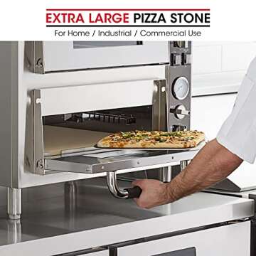 Unicook Extra Large Pizza Stone 22 Inch, Durable Rectangular Baking Stone for All Your Pizza and Bak...