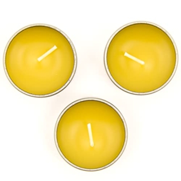 Exotac candleTIN Nano Beeswax Tealight Candles Pack of 3