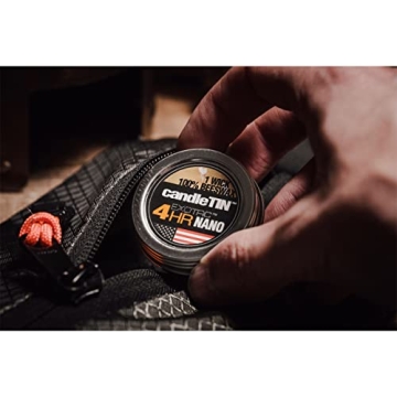 Exotac candleTIN Nano Beeswax Tealight Candles Pack of 3