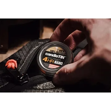 Exotac candleTIN Nano Beeswax Tealight Candles Pack of 3