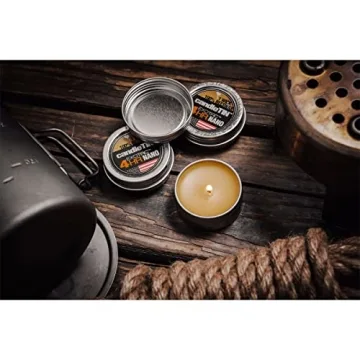 Exotac candleTIN Nano Beeswax Tealight Candles Pack of 3