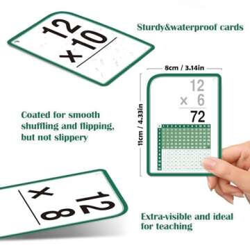 Multiplication Flash Cards for Kids – Engaging Math Learning