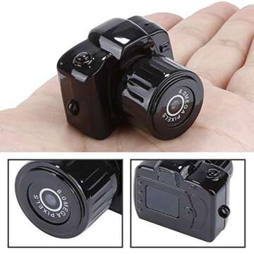 QEBIDUM Mini DV Camera for Adventure Vlogging