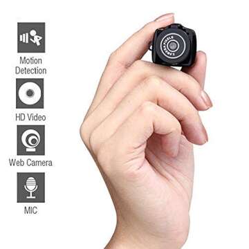QEBIDUM Mini DV Camera for Adventure Vlogging