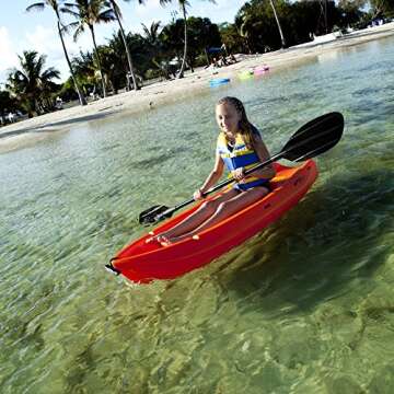 Kayak Lifetime, 6', Youth, with Bonus Paddle