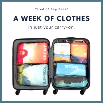 Compression Packing Cubes for Efficient Travel Organization