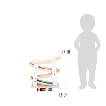 Small Foot Wooden Car Ramp Racing Playset for Toddlers