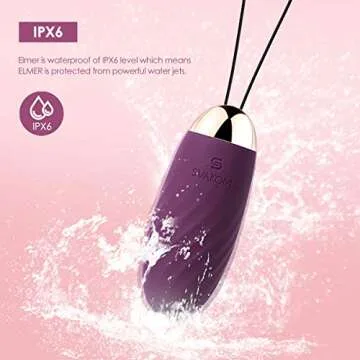 SVAKOM Elmer Bullet Vibrator with Remote Control