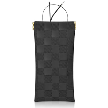 HIGH FIT Eyeglasses Bag - Elegant & Practical Sunglasses Case Pouch  for Women Girls