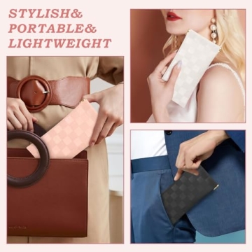 HIGH FIT Portable Sunglasses Case for Women Girls Black