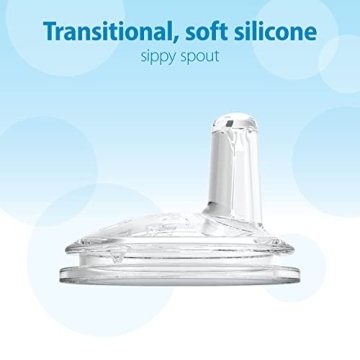 Dr. Brown's 9oz Silicone Sippy Spout Bottle for Toddlers