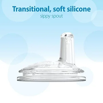 Dr. Brown's 9oz Silicone Sippy Spout Bottle for Toddlers