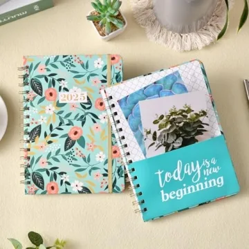 Stylish 2025 Planner with Weekly and Monthly Organization