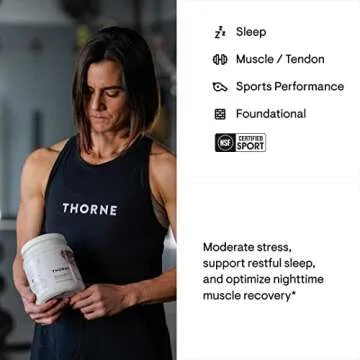 THORNE RecoveryPro - Whey Protein Muscle Recovery Supplement - Support Nutrition, Workout Performance & Sleep - NSF Certified for Sport - 12 Servings - 16.7 Oz