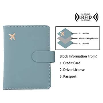 Melsbrinna RFID Passport Holder Secure Travel Solution