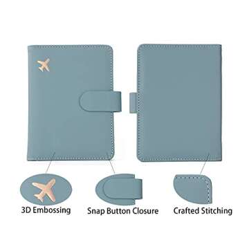 Melsbrinna RFID Passport Holder Secure Travel Solution