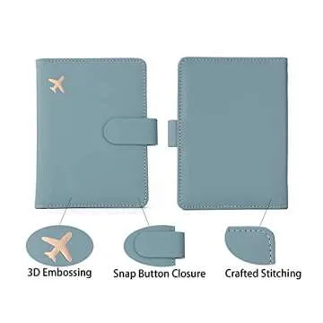 Melsbrinna RFID Passport Holder Secure Travel Solution