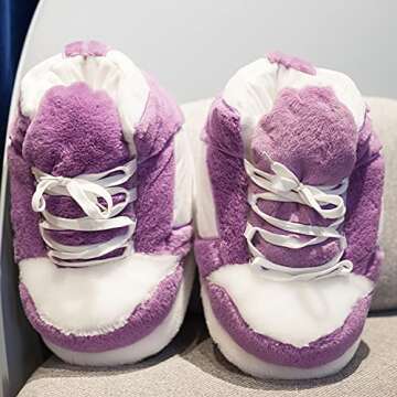 OHAYYU Cozy Sneaker Slippers | Comfy, Stylish Indoor Kicks