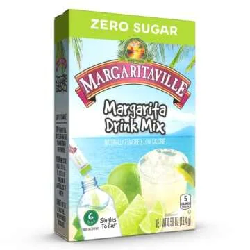 Margaritaville Singles To Go Powdered Drink Mix - Margarita Flavor (36 Servings)