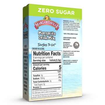 Margaritaville Singles To Go - Margarita Drink Mix in Packs