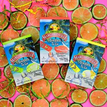 Margaritaville Singles To Go - Margarita Drink Mix in Packs