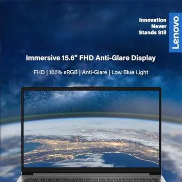 Lenovo IdeaPad Laptop with Ryzen 5 5500U and 15.6" FHD