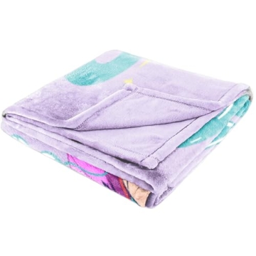 Kpop Demon Hunters Kids Plush Throw Blanket Cozy Design 50x60