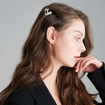 YISSION 10 PCS Heart Hair Clips, 0.9 Inch Cute Small Hair Clips Mini Claw Clips Tortoise Shell Leopard for Hair, Fashion Hair Accessories for Women Girls