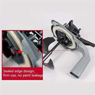 Paint Mixing Mate Lid，Universal Drip Free Car Paint Dispenser，paint can lid with pour spout，wi...