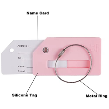 Buy Personalize Silicone Luggage Tags & Stand Out