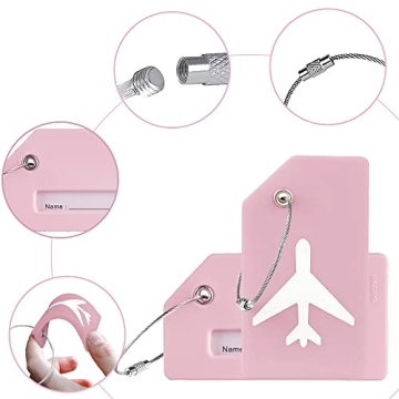 Buy Personalize Silicone Luggage Tags & Stand Out