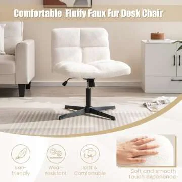 Giantex Criss Cross Chair - Stylish & Comfortable Office Chair