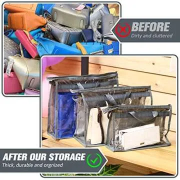 Organize Your Handbags with Shappy 15 Purse Dust Bags