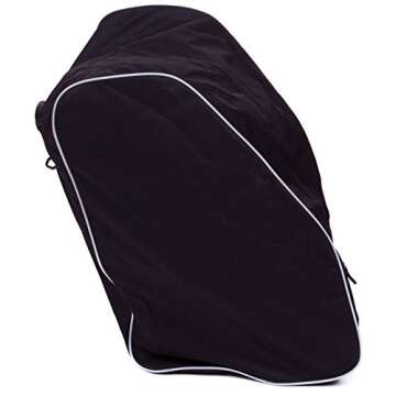 Jeep Child Car Seat Travel Bag with Wheels and Backpack Straps, Convenient Car Seat Cover for Airpor...