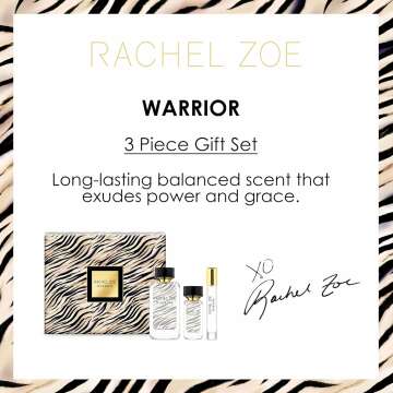 RACHEL ZOE Warrior Gift Set - 3 pc Designer Perfume