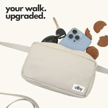 elby Hands Free Dog Leash with Treat Pouch - Ultimate Convenience