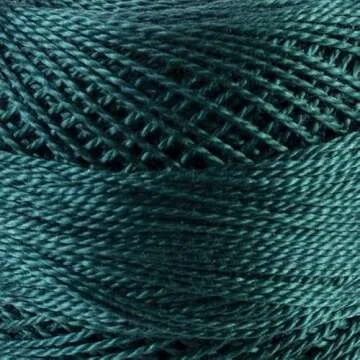 DMC CORPORATION DMC Pearl Cotton Ball Size 8 87yd-Dark Teal Green Embroidery Accessory