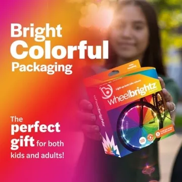 Brightz WheelBrightz RGB LED Bike Lights for Night Riding