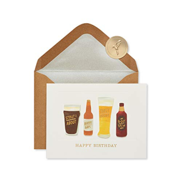 Papyrus Birthday Card - Cheers & Wishes for Every Celebration