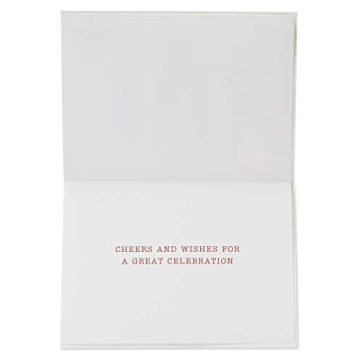 Papyrus Birthday Card Cheers and Wishes