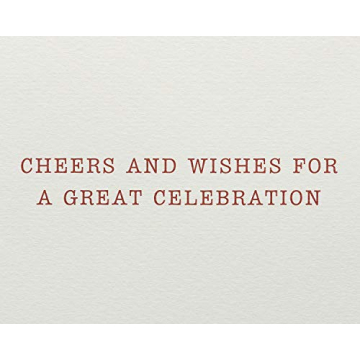 Papyrus Birthday Card Cheers and Wishes