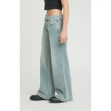 PacSun Baggy Jeans - Casey Medium Indigo Tint for Women