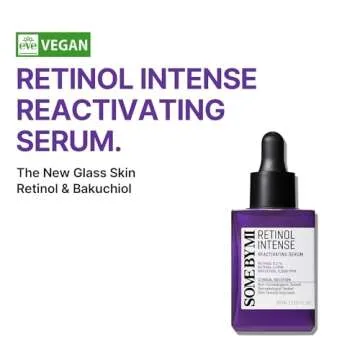 SOME BY MI Beta-Panthenol Repair Cream + Retinol Intense Reactivating Serum - 1.69Oz+1.01Oz - Rebuilding Skin Barrier Panthenol - Mild Korean 0.1% Retinol Serum for Glass Skin - Korean Skin Care