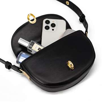 Saddle Bag Shoulder Bag For Women,Mini Shoulder Purse Retro Classic Handbag For Girl，Clutch Shoulder Tote Handbag