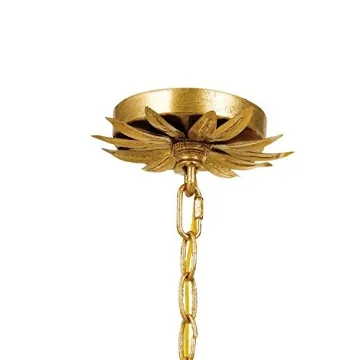 Crystorama Broche Antique Gold Mini Chandelier for Elegant Spaces