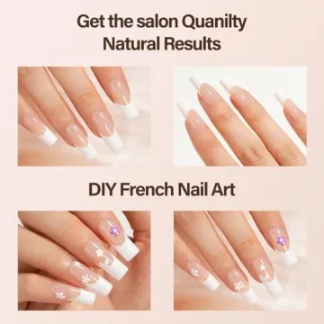 Vansiho French Gel Nail Tips for Easy DIY Nails
