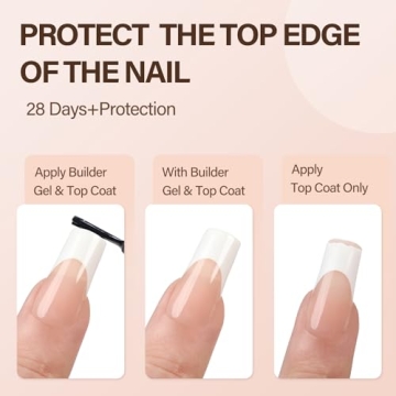 Vansiho French Gel Nail Tips for Easy DIY Nails