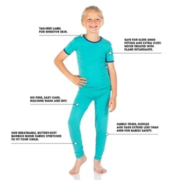 KicKee Hearts Pajama Set for Children - Soft & Snug