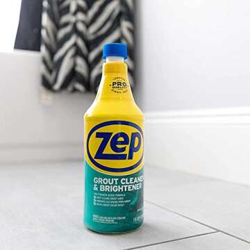 Zep Grout Cleaner and Brightener - Deep Cleaning Formula