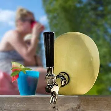 Blazin Watermelon Tap Brass Chrome Keg Drink Dispenser